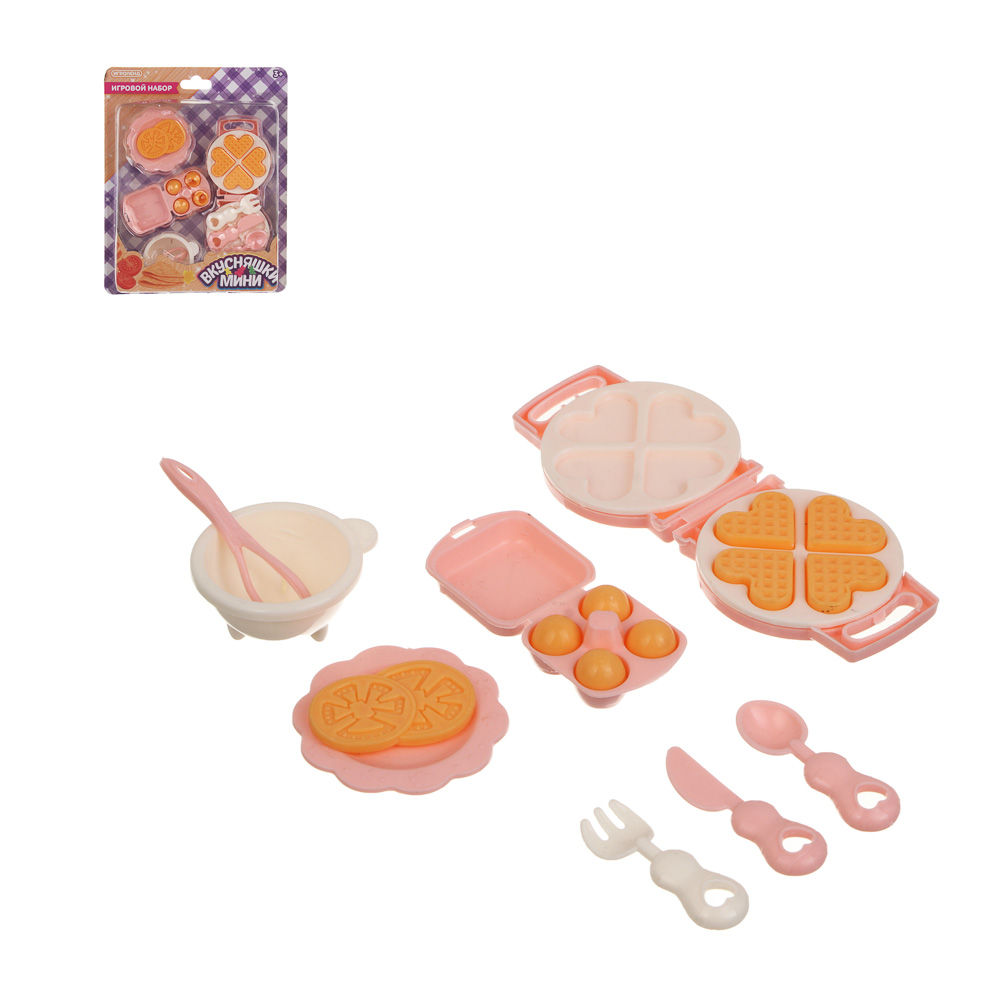 Игровой набор еды "Вкусняшки мини" ABS, тм ИГРОЛЕНД, арт.№ 294-244