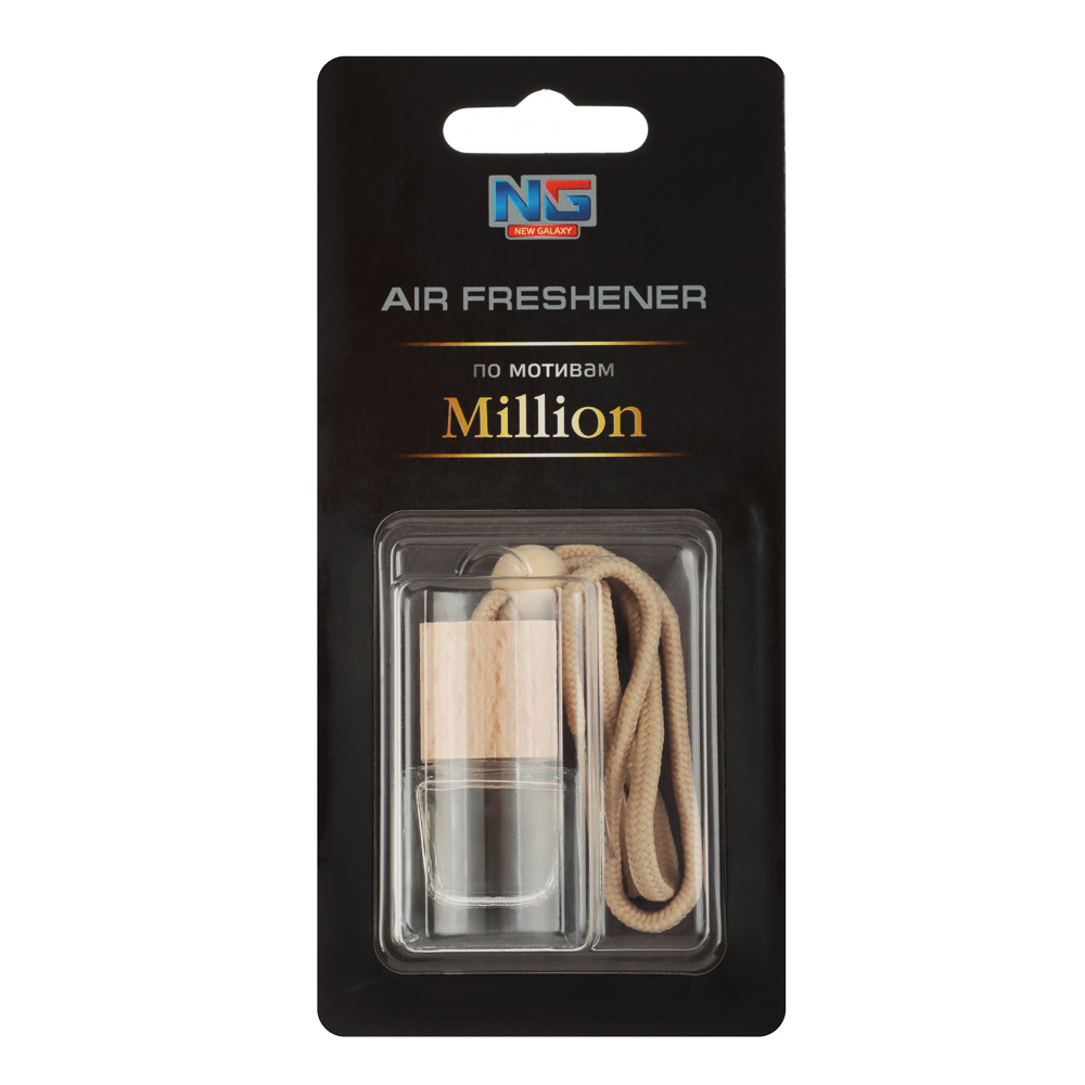 NEW GALAXY Ароматизатор подвесной Автопарфюм, по мотивам Million, 5 мл, арт.№ 794-556
