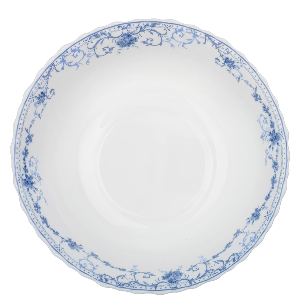 MILLIMI Ариадна Салатник опаловое стекло 23см, 17099B, арт.№ 818-583