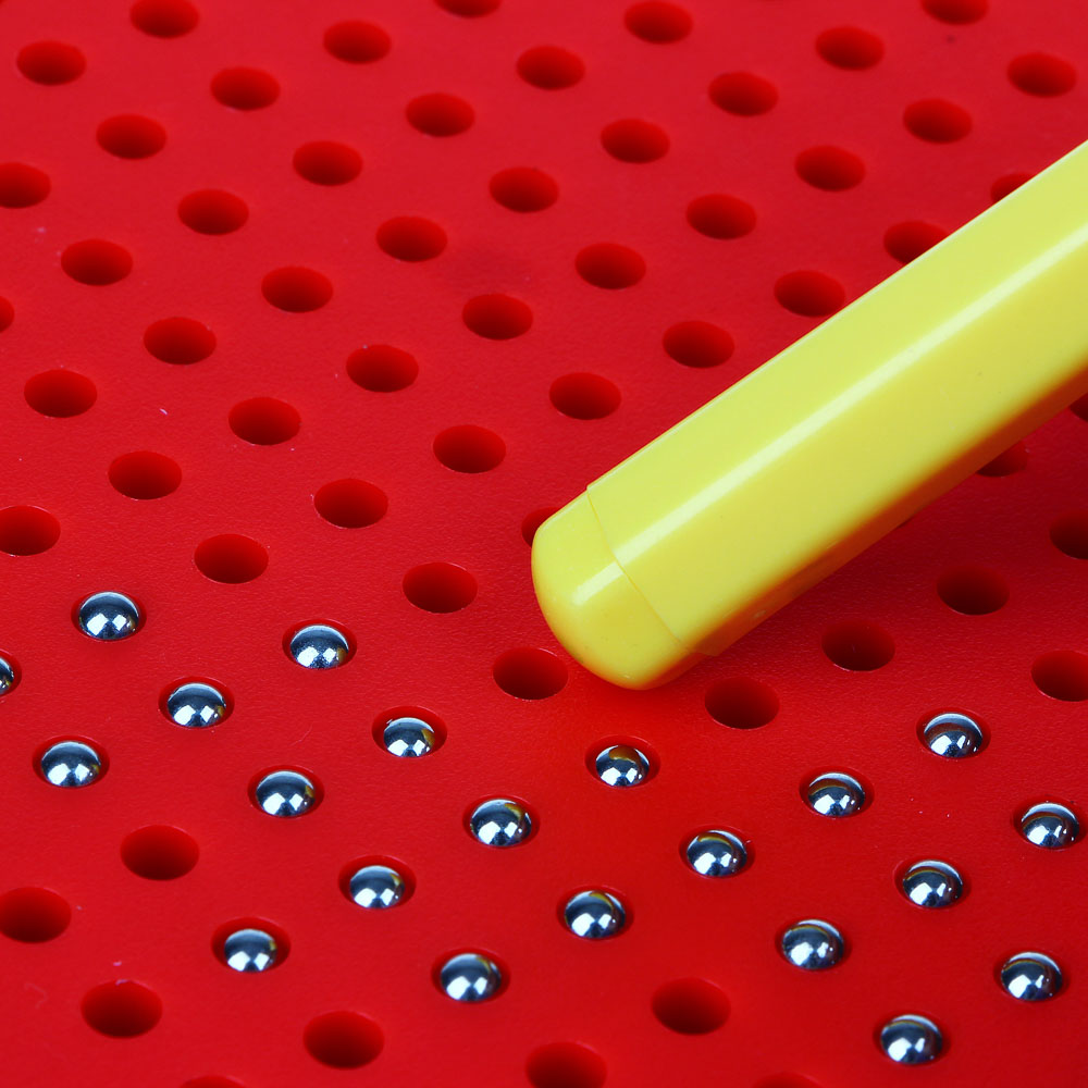 FLOMIK Планшет-мозаика, рисование магнитами, 25,8x31,5 см, магнитный держатель в комплекте, арт.№ 590-030