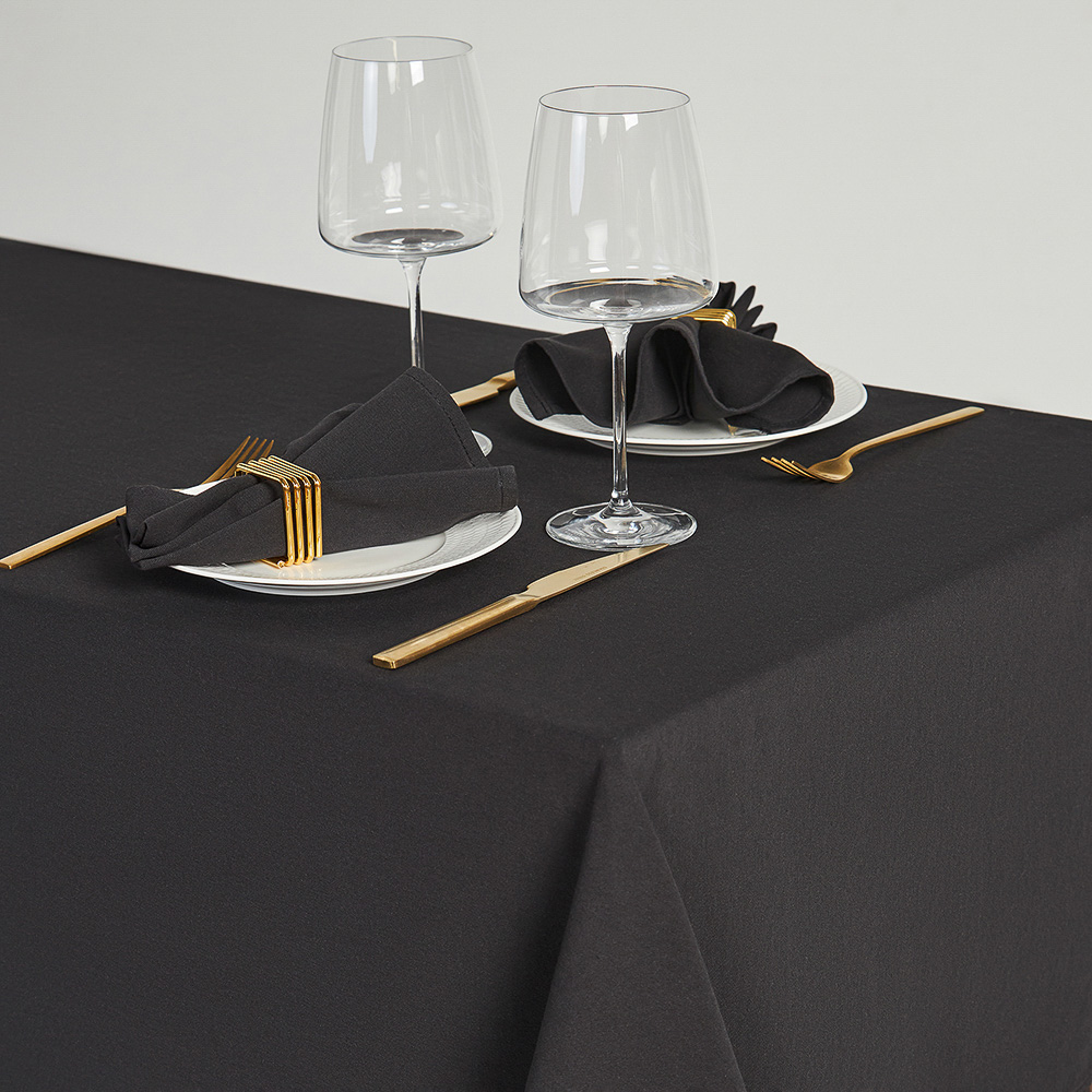 BY COLLECTION Black Line Скатерть текстильная, 140х200см, 100% хлопок, арт.№ 488-103