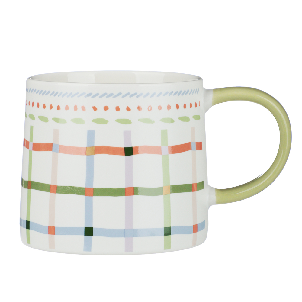 Кружка Лето тм MILLIMI, 380мл, 4 дизайна, фарфор, арт.№ 806-517