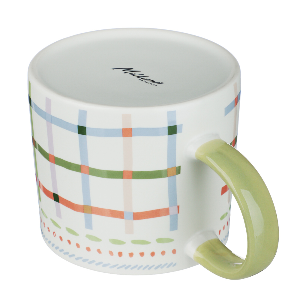 Кружка Лето тм MILLIMI, 380мл, 4 дизайна, фарфор, арт.№ 806-517