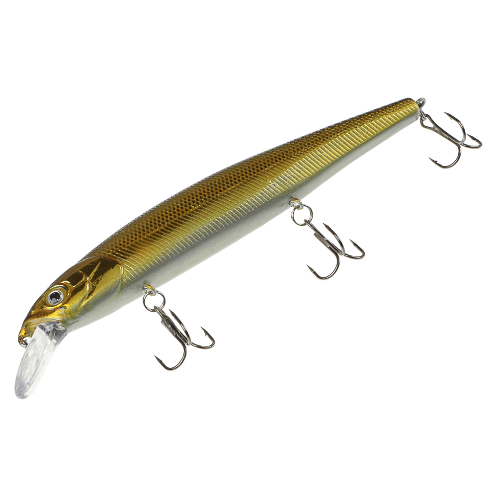 Воблер "Классик Минноу XL" тм AZOR FISHING, 20,6гр, 145мм, 0-1,8м, 5 цветов, арт.№ 145-166