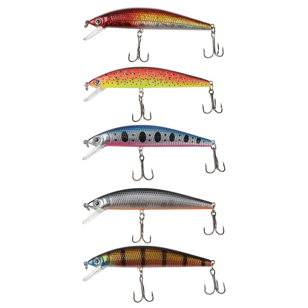 Воблер "Фэт Минноу" тм AZOR FISHING, SS, 8,5 гр, 95мм, 0,5-1,5м, 5 цветов, арт.№ 145-144