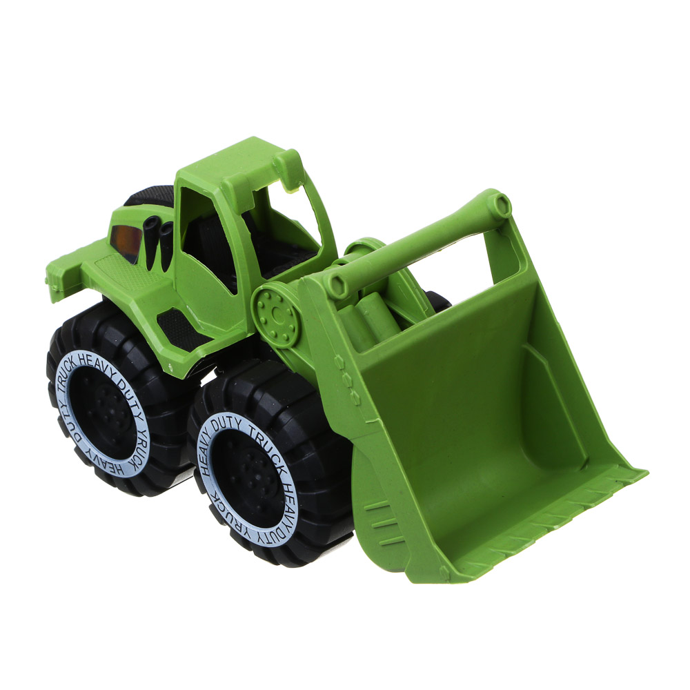 ИГРОЛЕНД Трактор с ковшом, подвижные детали, PP, 19х23,5х7 см, 4 дизайна, арт.№ 292-428