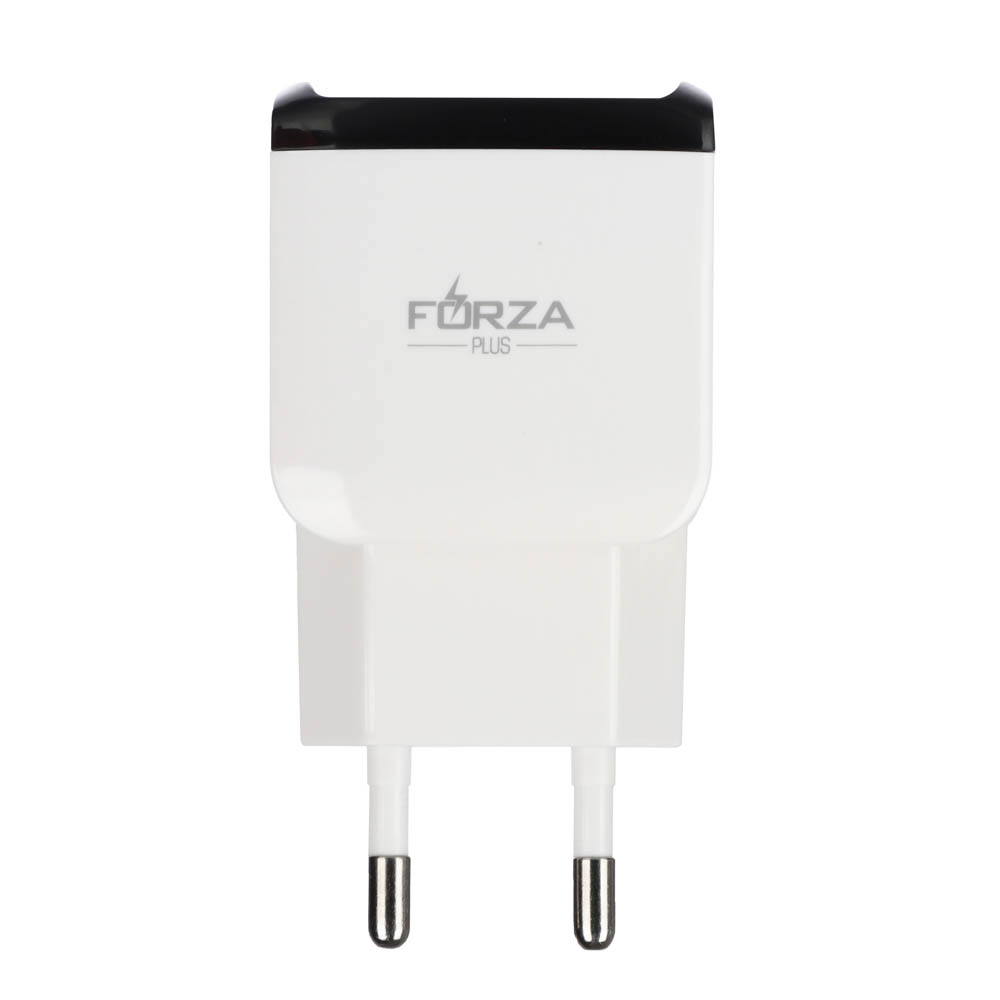 Сетевое зарядное устройство FORZA Палитра, 2xUSB, 2А, 5В, 5 цветов, арт.№ 916-217