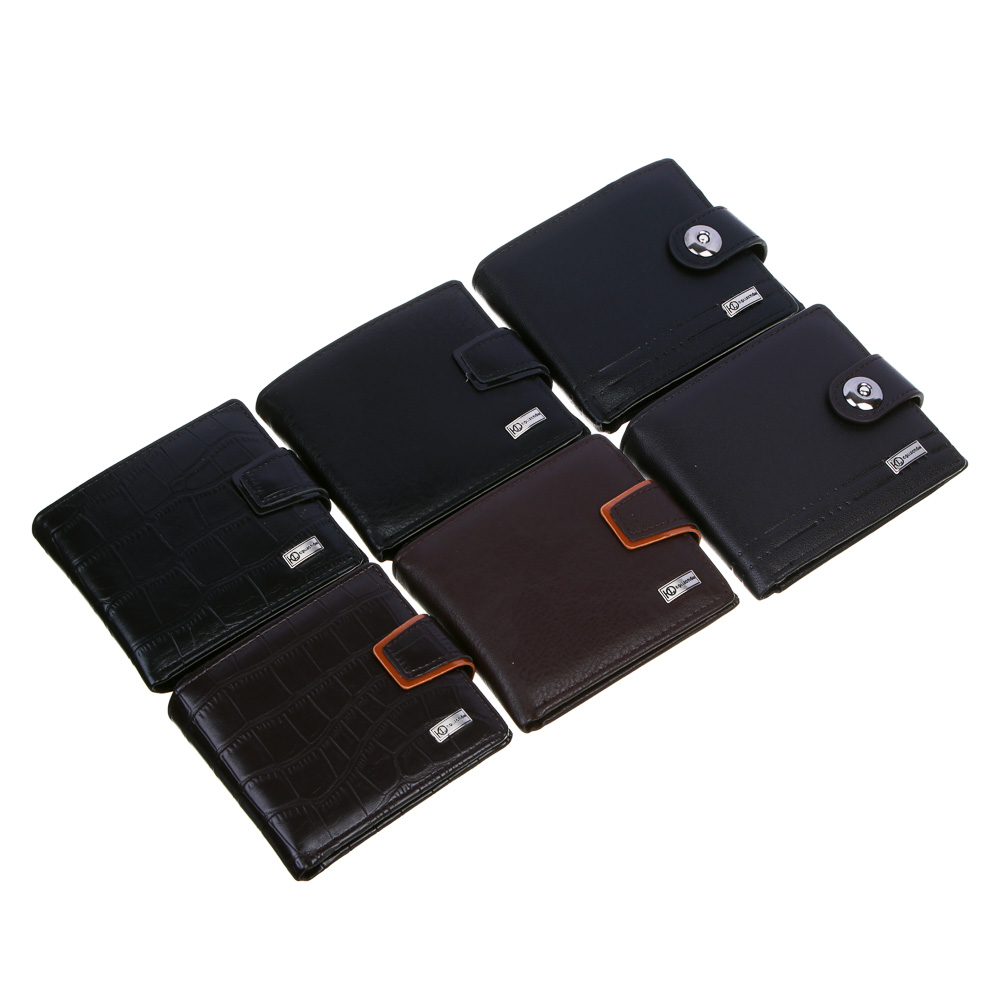 ЮL Портмоне мужское, искусств.кожа, 11,5х9,5х1см, 3 дизайна, 2 цвета, MW2016-03, арт.№ 303-650