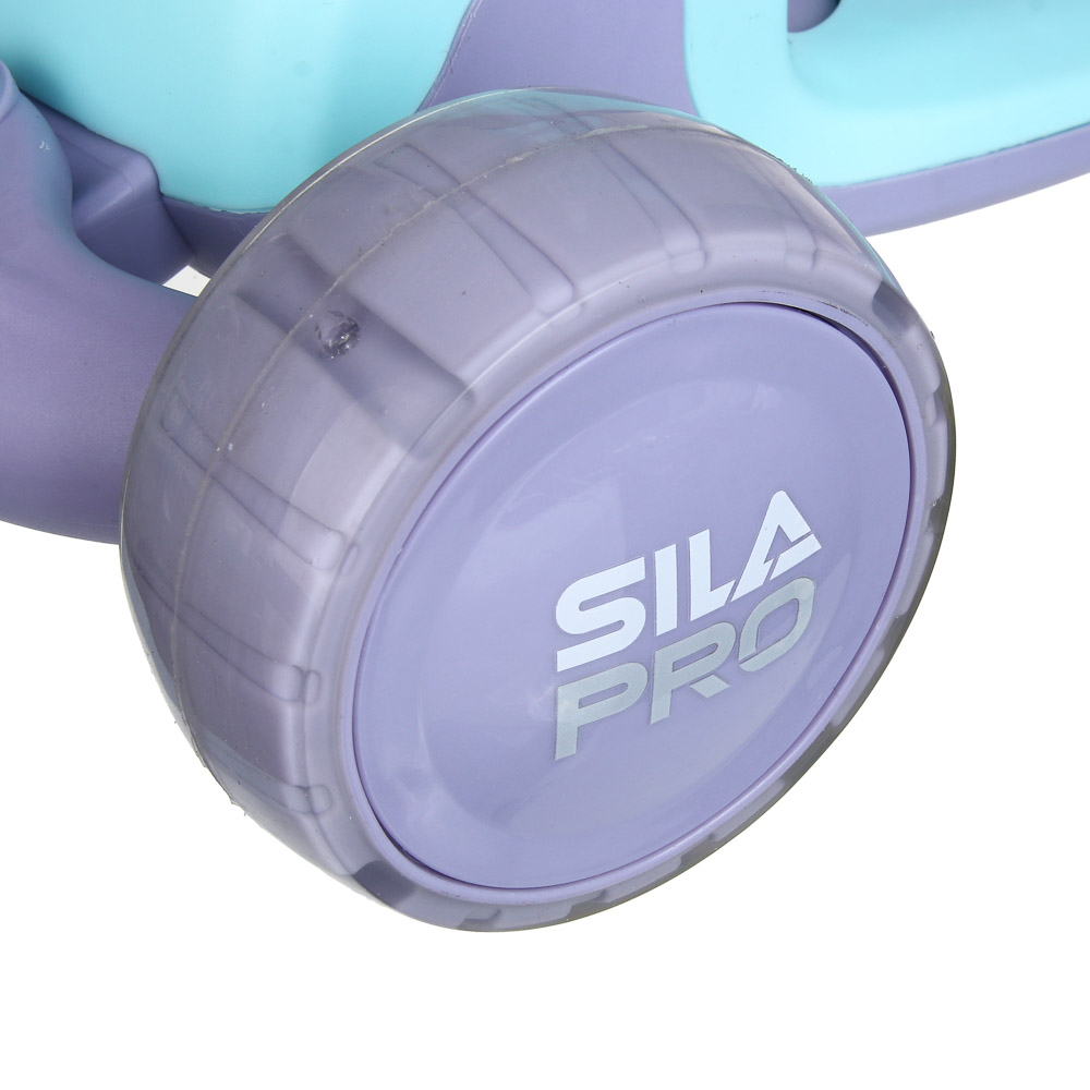 SILAPRO Самокат детский разборный/складной, 86х60х30см, мерц. нейлон+алюминиевый сплав+TEP, колесаPU, арт.№ 131-094