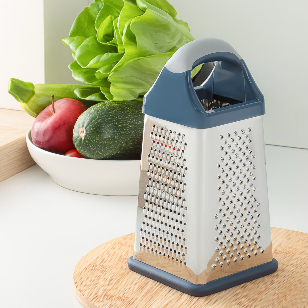 SATOSHI Ривьера Терка 4-х сторонняя 20см, нерж.сталь, арт.№ 885-138