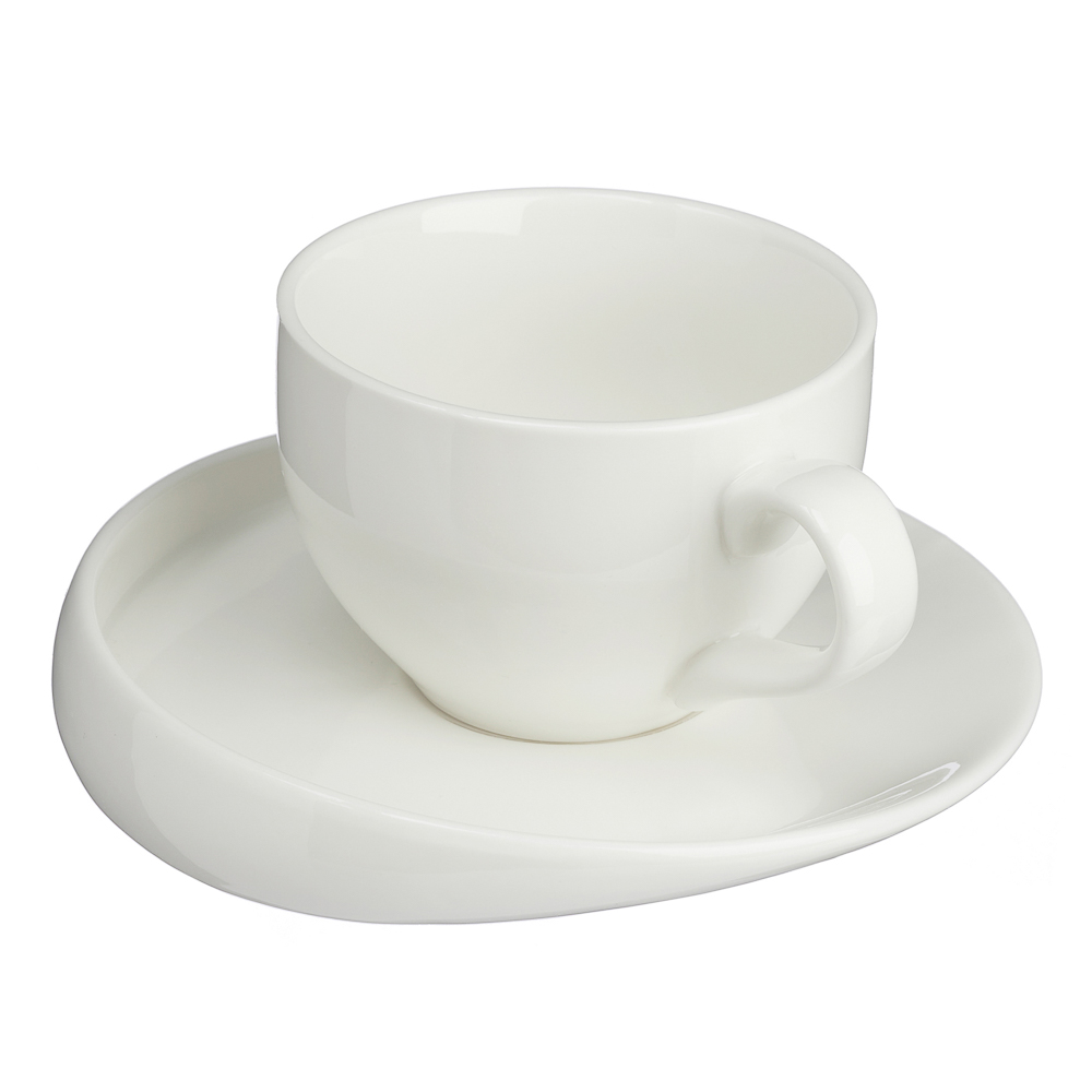 Ivlev Chef Элеганс Набор чайный 2 пр., 220мл, 14,5см, фарфор, арт.№ 824-543