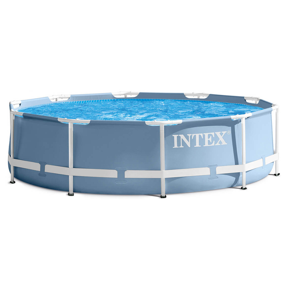 INTEX Бассейн каркасный призматический (фильтр-насос), 3,66м x 76см, 26712NP, арт.№ 049-015