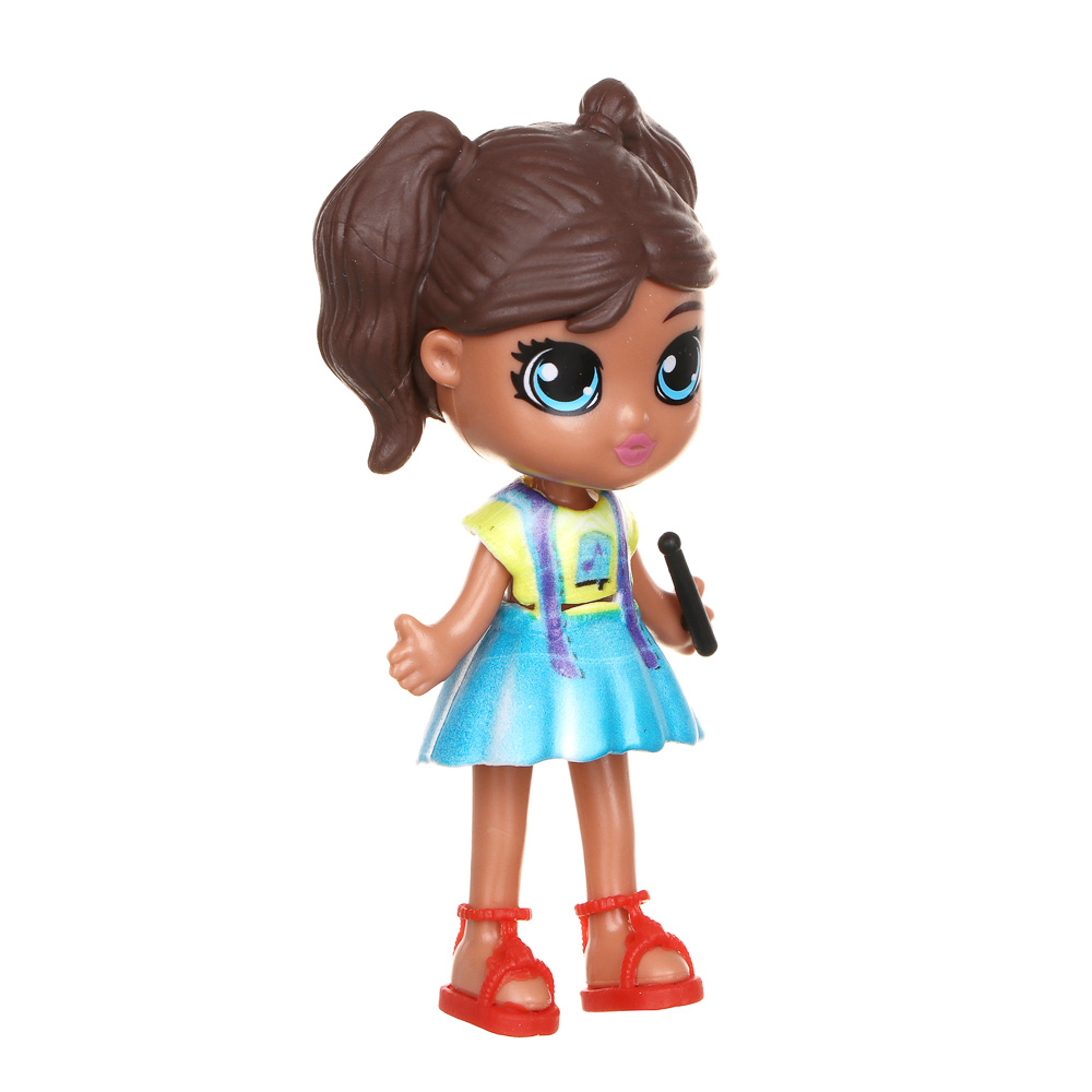 ИГРОЛЕНД Кукла с аксессуарами "Музыкальная вечеринка", пластик ABS,PP, PVC,16.5х22.6х4см,12 дизайнов, арт.№ 267-936