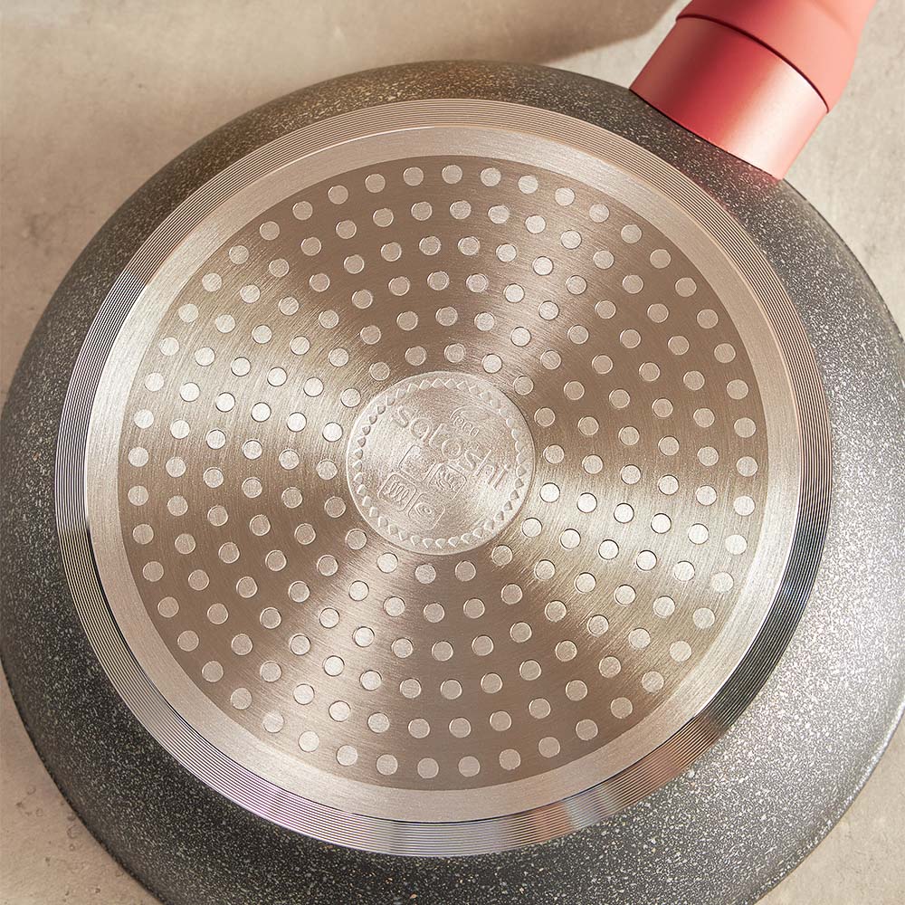 SATOSHI Лувьер Сковорода литая d20см, антипригарное покрытие мрамор, индукция, арт.№ 846-647