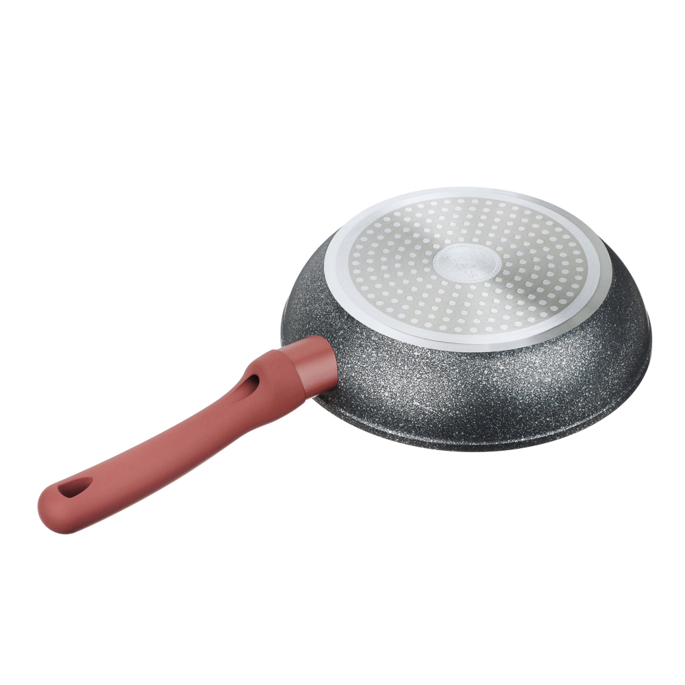 SATOSHI Лувьер Сковорода литая d20см, антипригарное покрытие мрамор, индукция, арт.№ 846-647