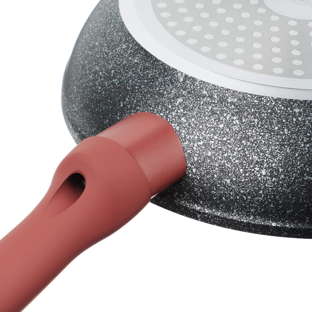 SATOSHI Лувьер Сковорода литая d20см, антипригарное покрытие мрамор, индукция, арт.№ 846-647