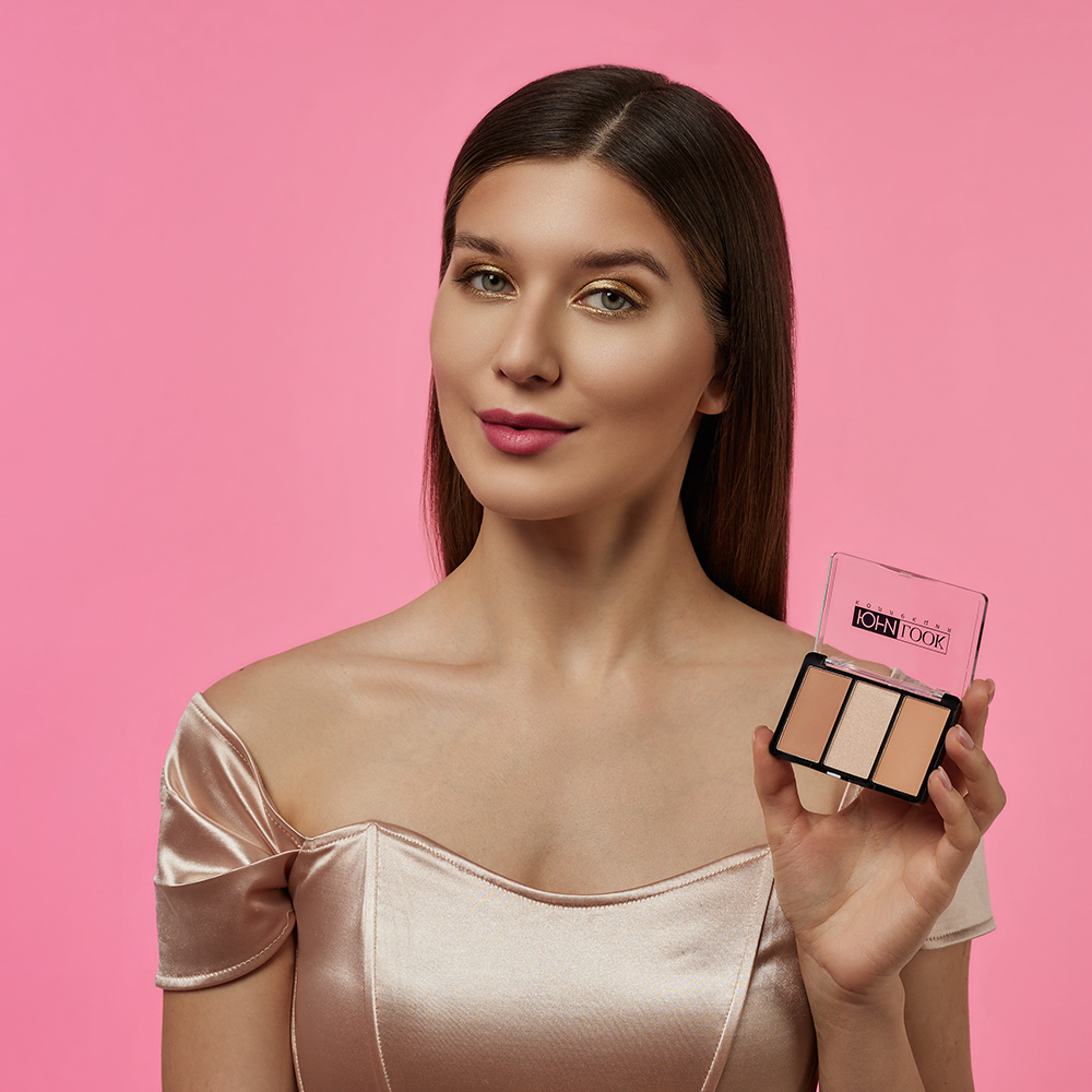 ЮНИLOOK Набор для контуринга 3 в 1, 11гр, Тон 01, арт.№ 330-071