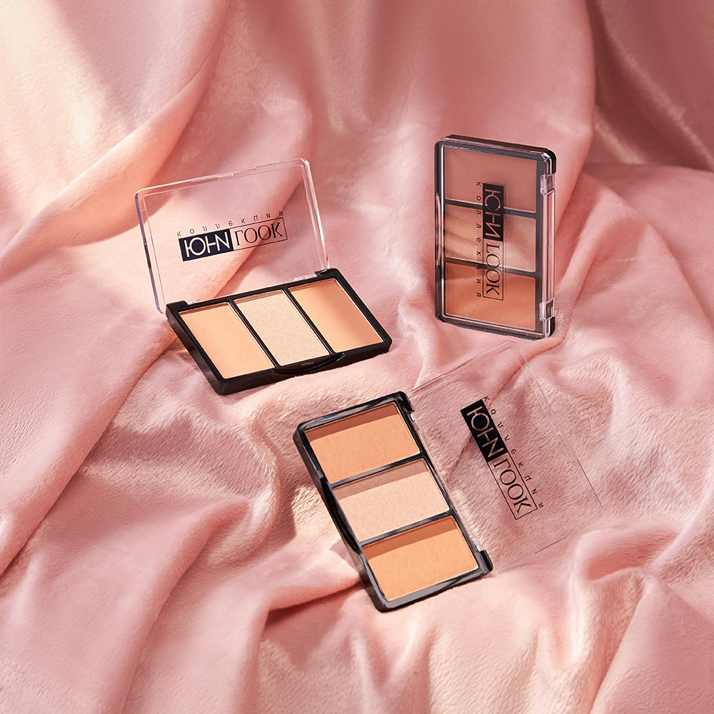 ЮНИLOOK Набор для контуринга 3 в 1, 11гр, Тон 01, арт.№ 330-071