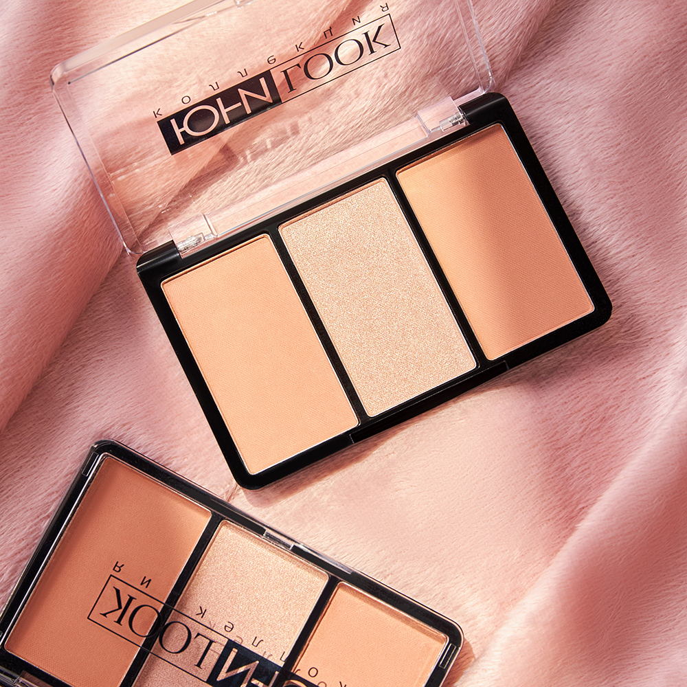 ЮНИLOOK Набор для контуринга 3 в 1, 11гр, Тон 01, арт.№ 330-071