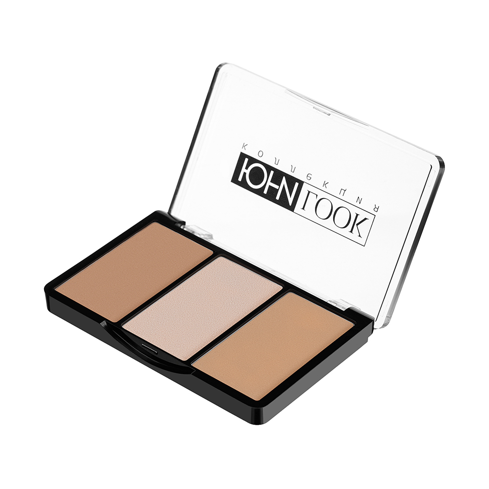 ЮНИLOOK Набор для контуринга 3 в 1, 11гр, Тон 01, арт.№ 330-071