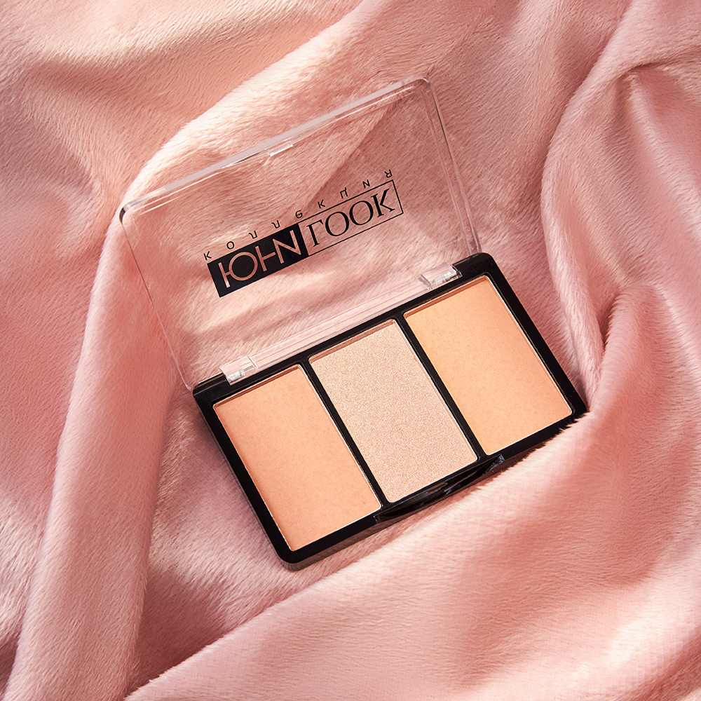 ЮНИLOOK Набор для контуринга 3 в 1, 11гр, Тон 01, арт.№ 330-071