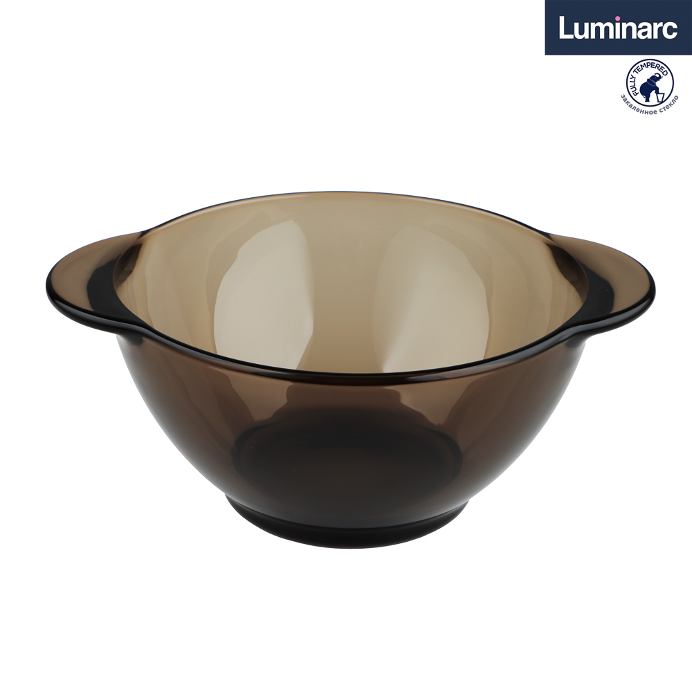 Luminarc Эклипс Бульонница с ушками 560 мл, дымчатое стекло, арт.№ 877-719