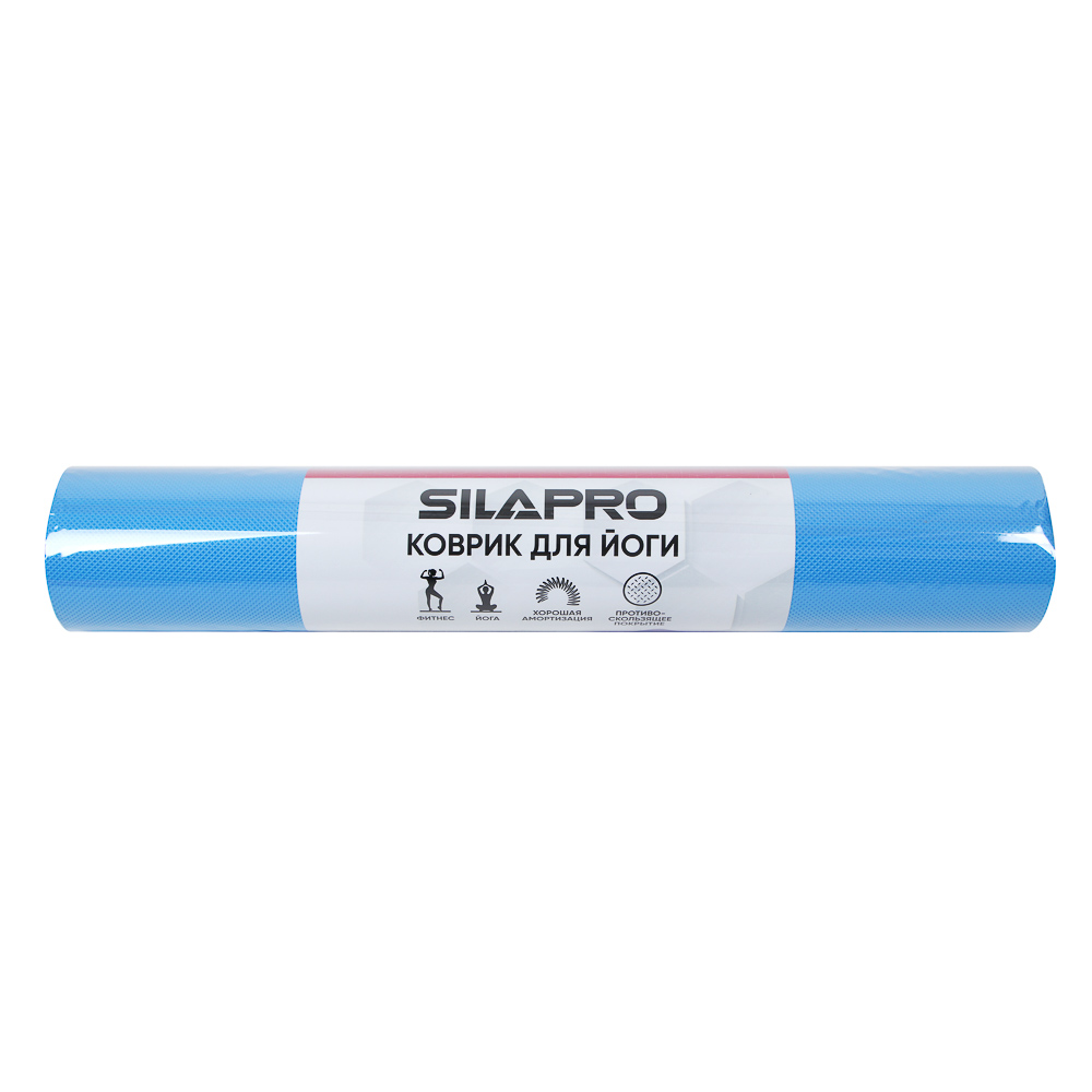 SILAPRO Коврик для йоги, 173x61x0.4см, ЭВА, арт.№ 191-060