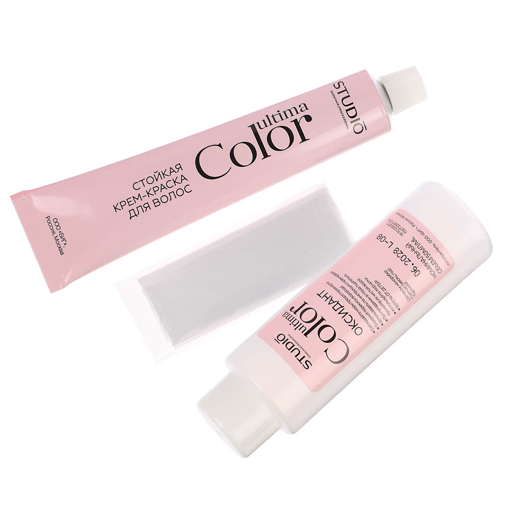 Краска для волос STUDIO Ultima Color 7.0 Русый натуральный,100мл, арт.№ 972-057