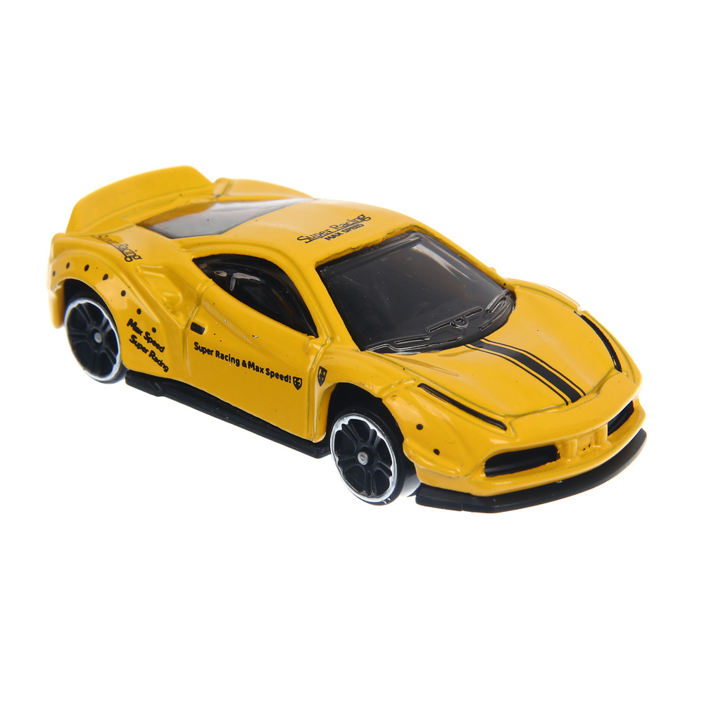 ИГРОЛЕНД Машинка "Гонки без правил", металл, 10,9х13х3 см, 26 диз, арт.№ 292-488