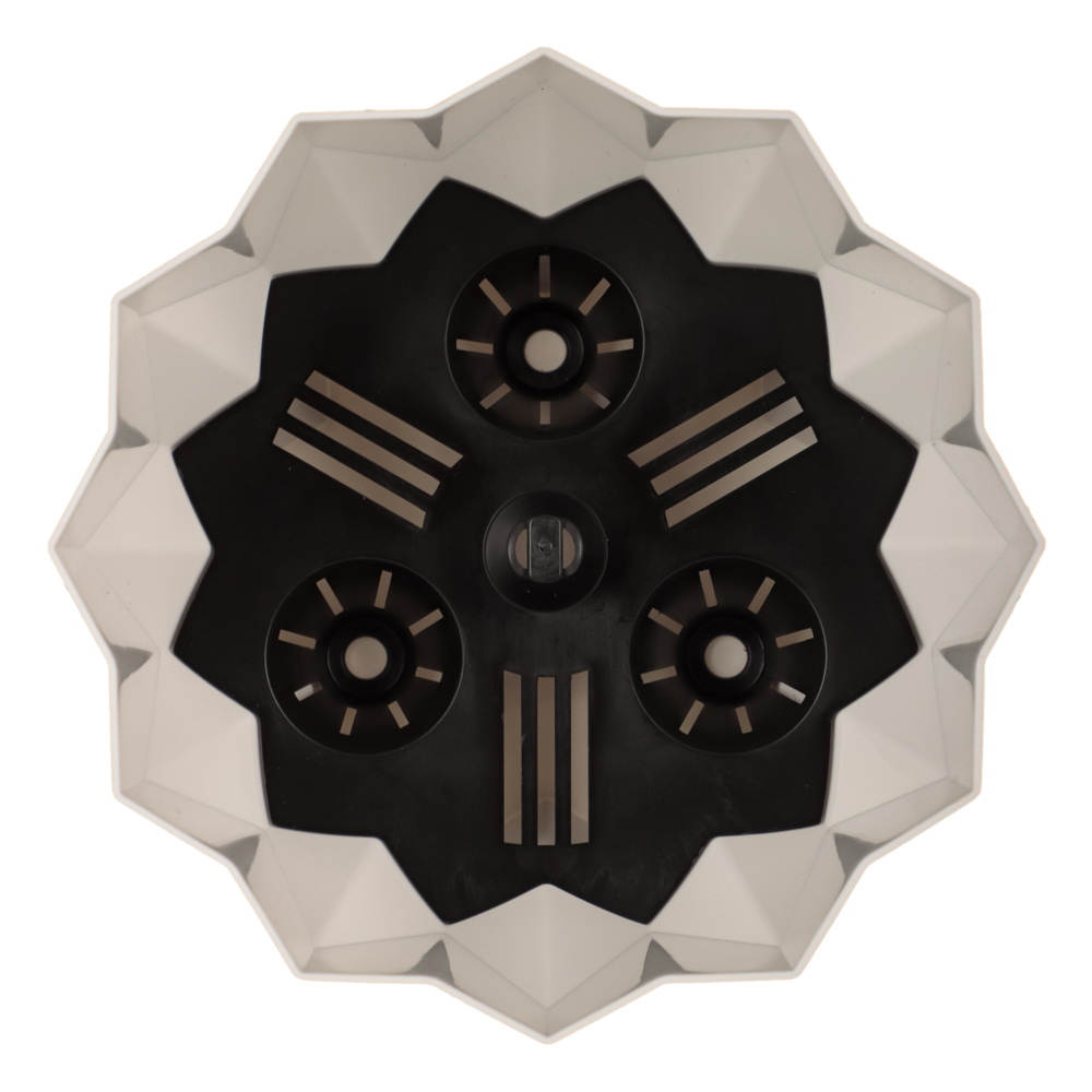 Кашпо "Геометрия" 0,8л, белый, арт.№ 164-023