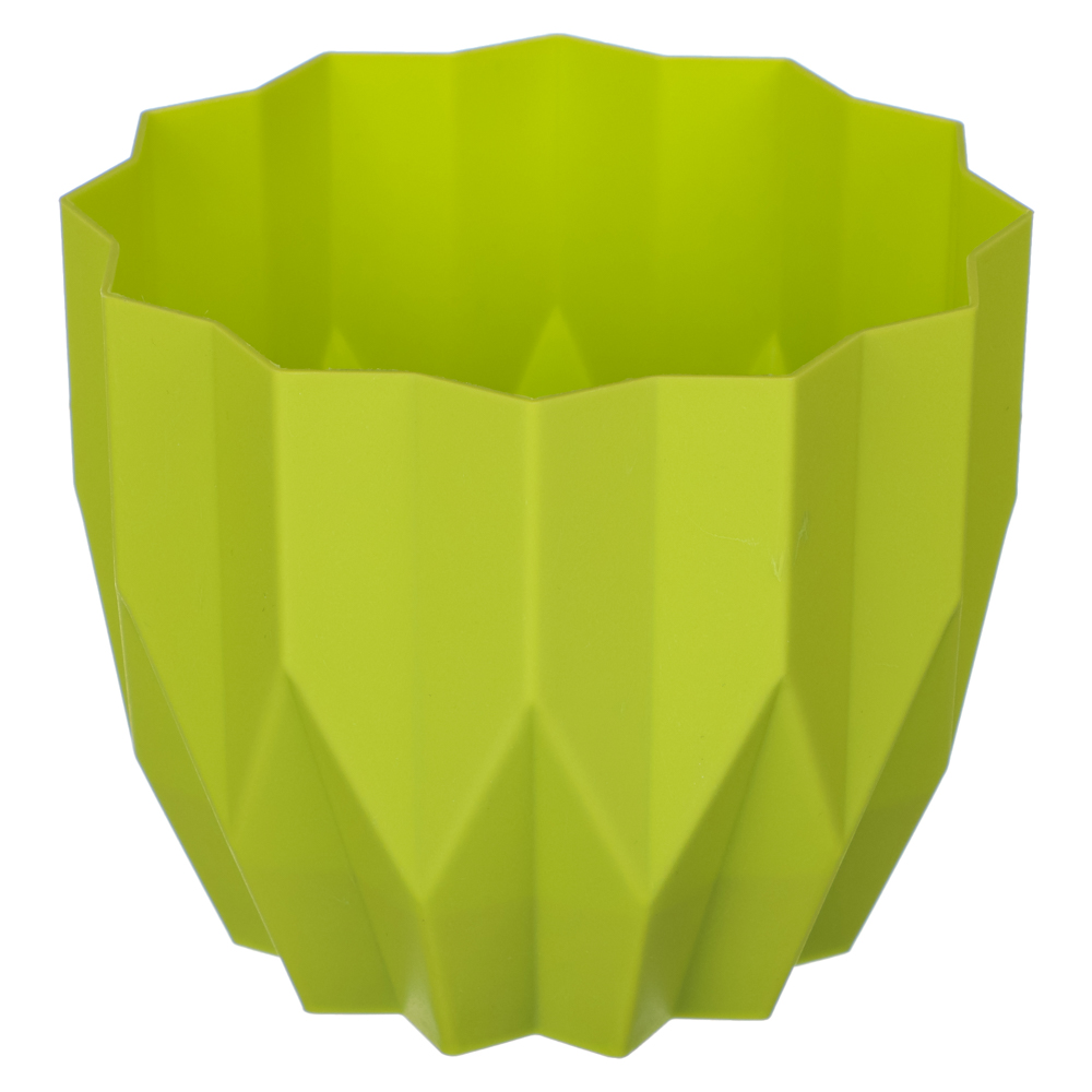 Кашпо "Геометрия" 0,8л, фисташковый, арт.№ 164-024