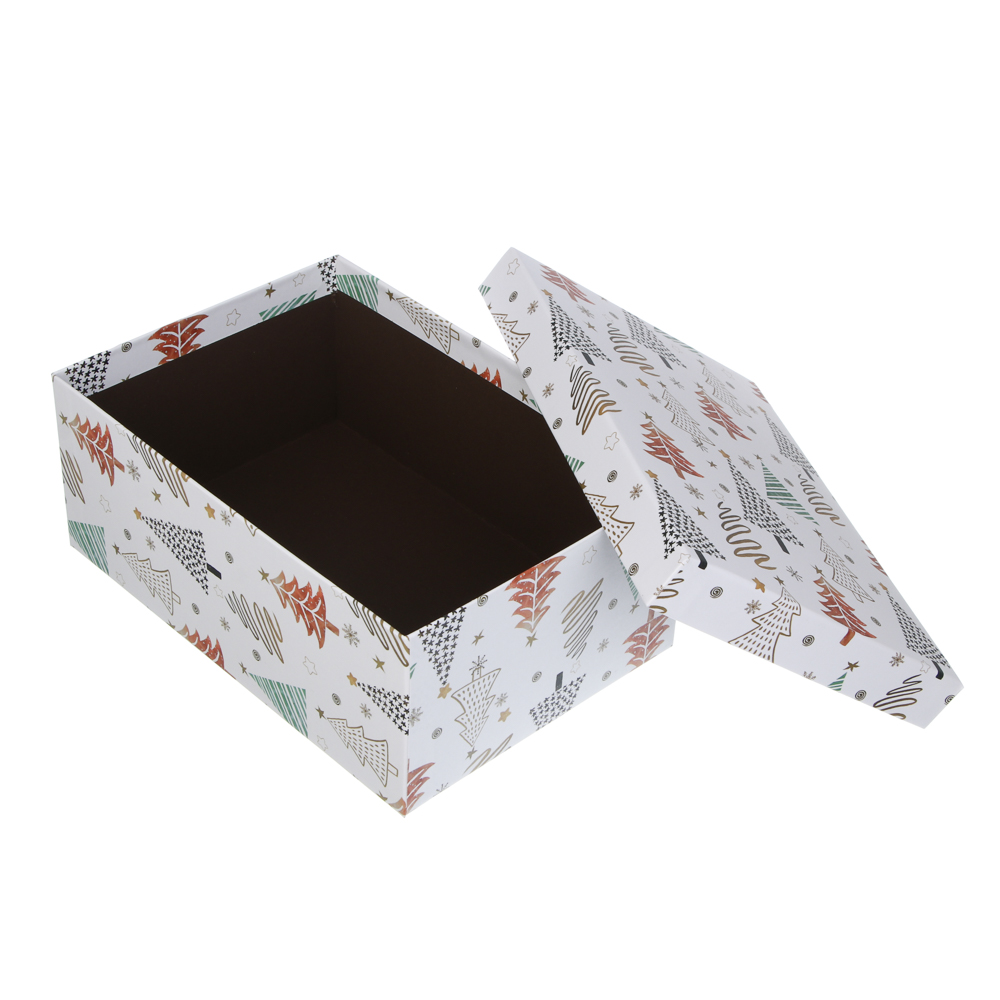 Подарочная коробка тм СНОУ БУМ, 21x14x8см, картон, 3 диз., арт.№ 207-234