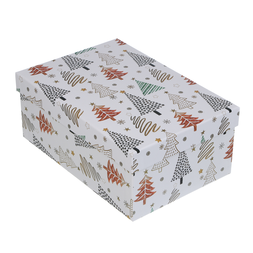 Подарочная коробка тм СНОУ БУМ, 19x12x6,5см, картон, 3 диз., арт.№ 207-235