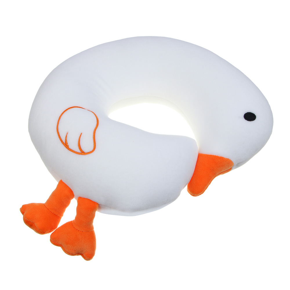 ЕРМАК Подушка на подголовник/дорожная подушка Гусь, арт.№ 732-186