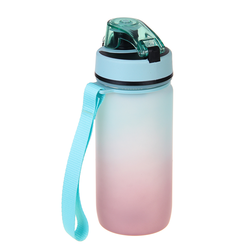 SILAPRO MAX Бутылка спортивная с замком, ELDERBERRY-EGGSHELL BLUE, 550мл, РС, арт.№ 088-075