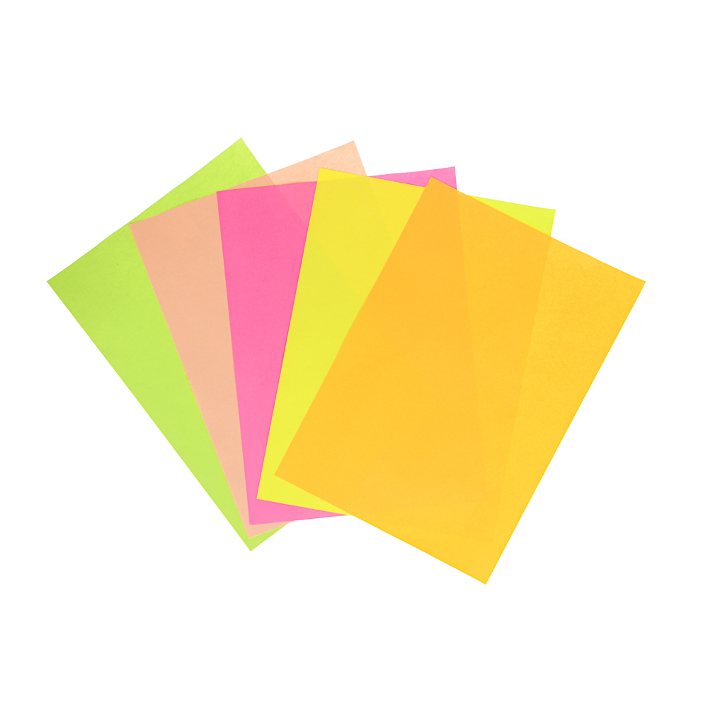 BY FLOMIK Бумага цветная "Неоновая" А4, 5 цветов, в пакете, арт.№ 583-182