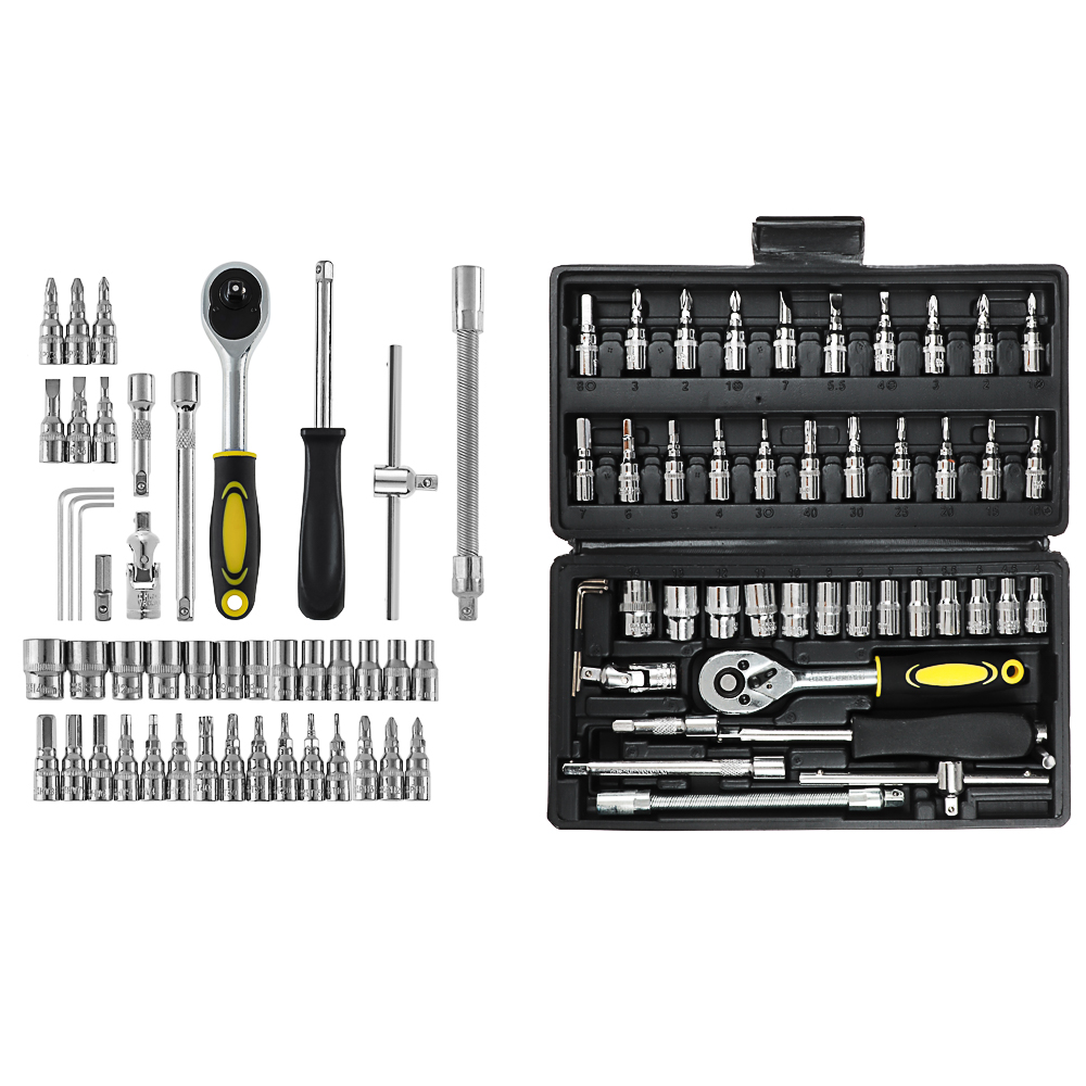 Набор инструментов 46 предметов "Гаражный", арт.№ 736-215