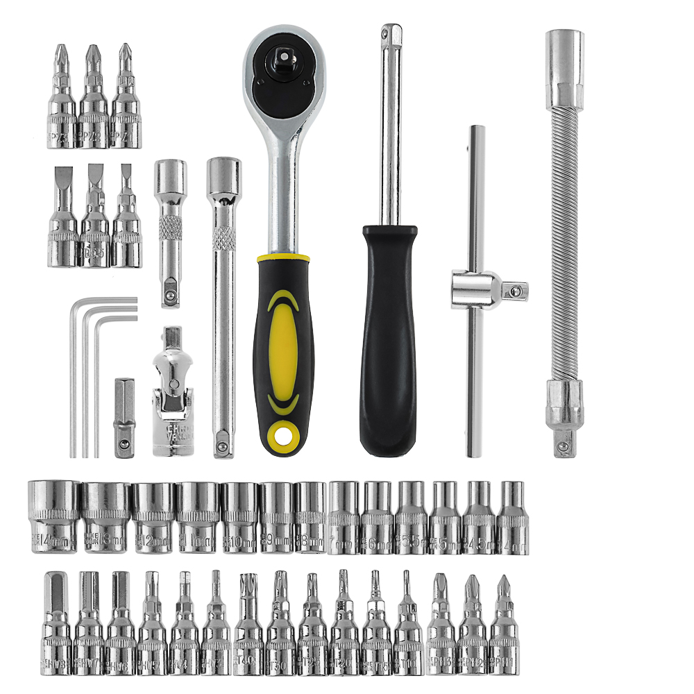 Набор инструментов 46 предметов "Гаражный", арт.№ 736-215