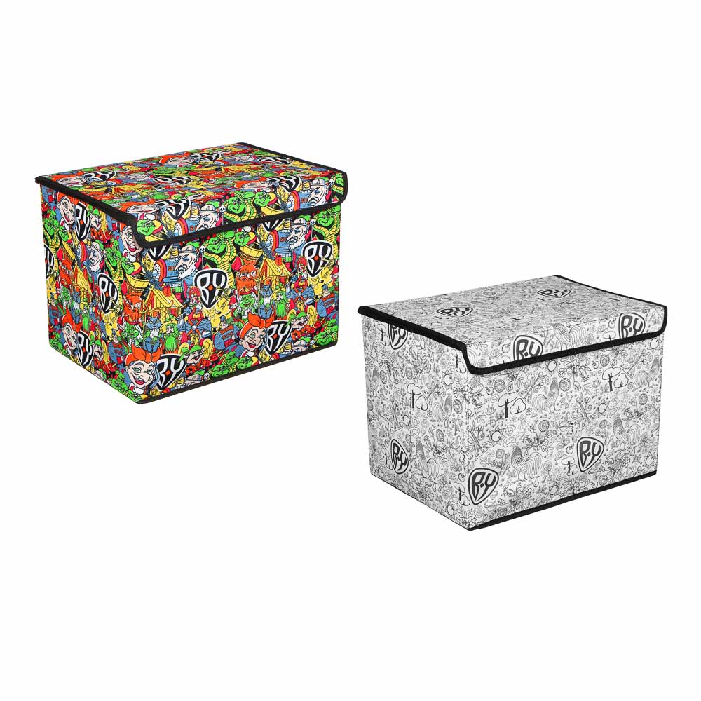 BY В ГОСТЯХ У СКАЗКИ Кофр c крышкой, 40х30х30см, 2 дизайна, арт.№ 457-578