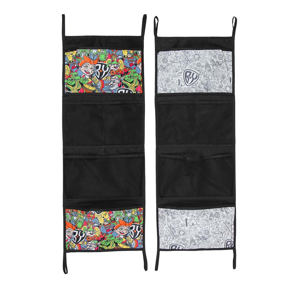 BY В ГОСТЯХ У СКАЗКИ Органайзер подвесной для шкафчика в детском саду, 5 карманов, 80х30см, арт.№ 457-579