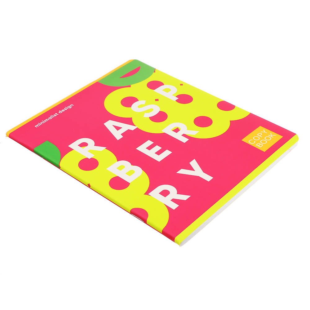 Тетрадь 48л., А5, в клетку, офсет, обл.мел.картон, скрепка, софт тач, микс, арт.№ 578-178