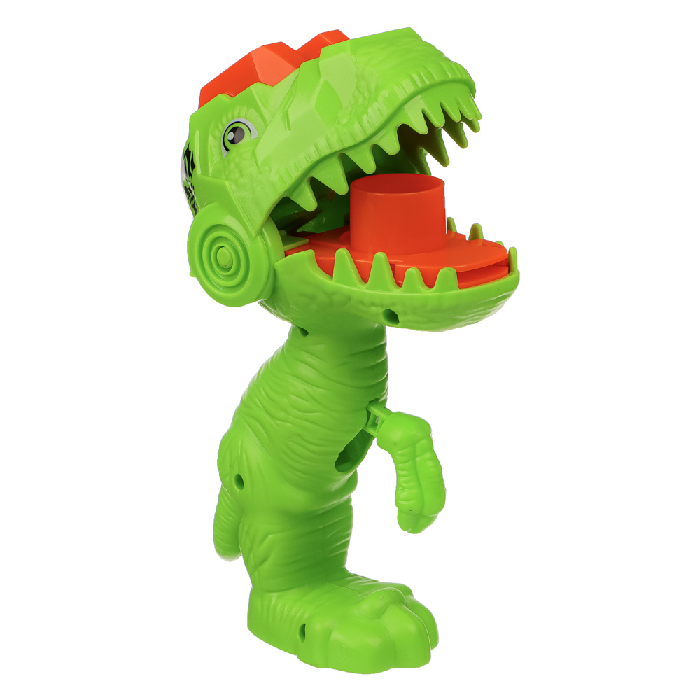 BY Пистолет Дино, стреляет дисками, ABS, 13,8х6,5х19см, 8 дизайнов, арт.№ 274-204