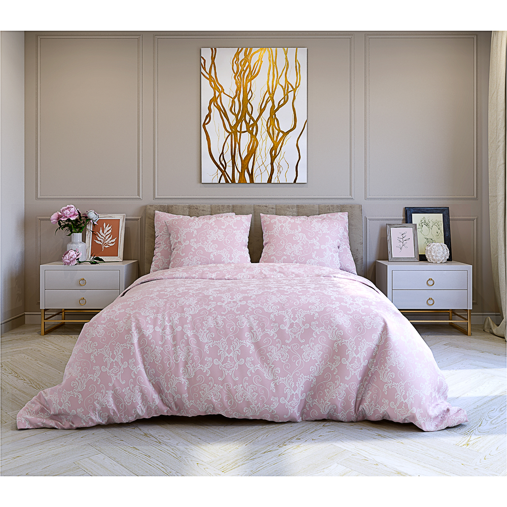 PROVANCE Мечта Комплект постельного белья евро (4 пр.), поплин 110гр/м, 100% хлопок, 3 дизайна, арт.№ 488-030