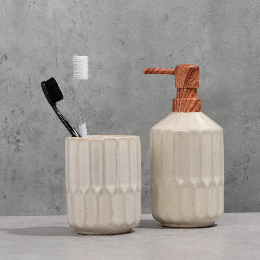 VETTA Дозатор для жидкого мыла "Античный камень", керамика, арт.№ 463-382