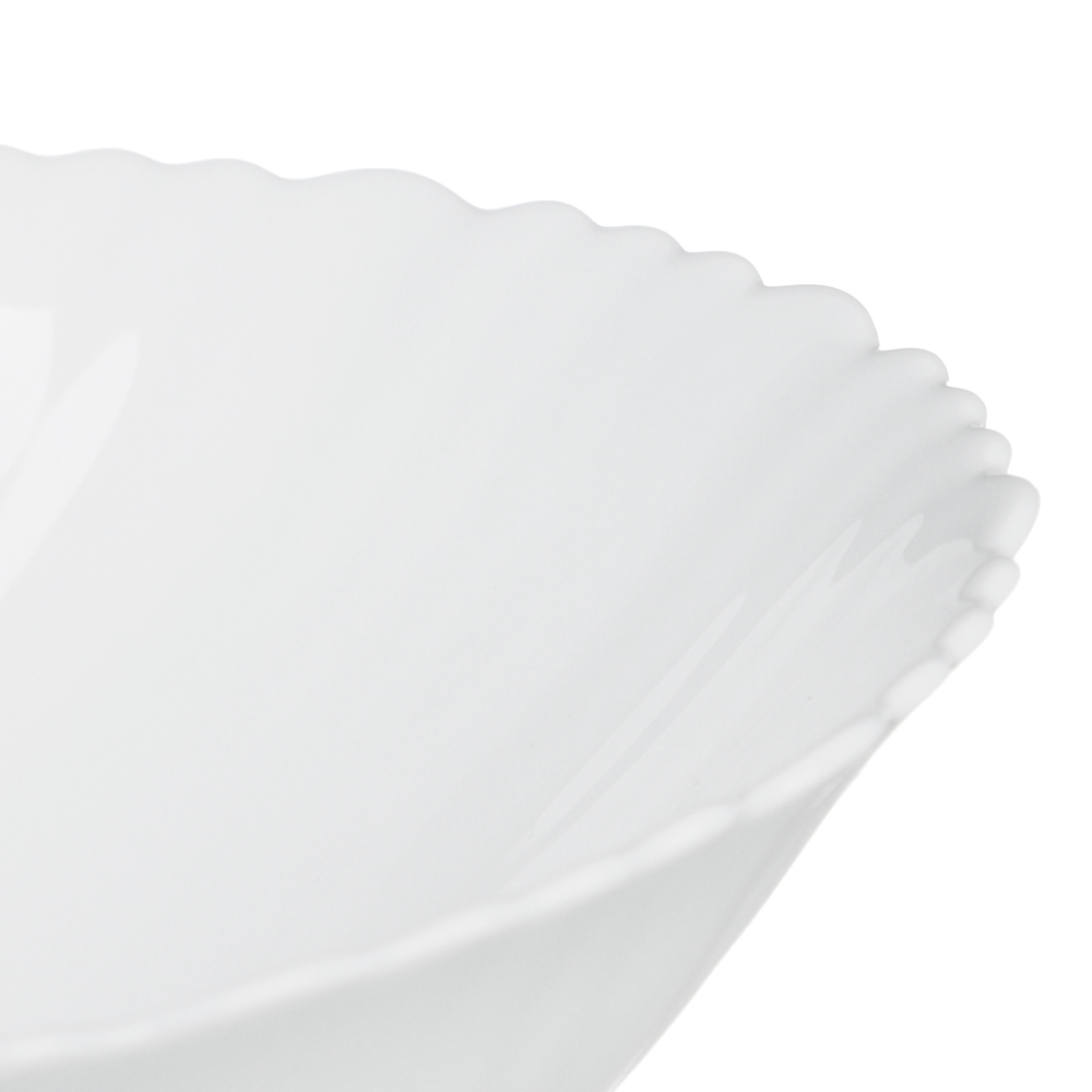 MILLIMI Бьянко Салатник, опаловое стекло, 24см, арт.№ 818-432