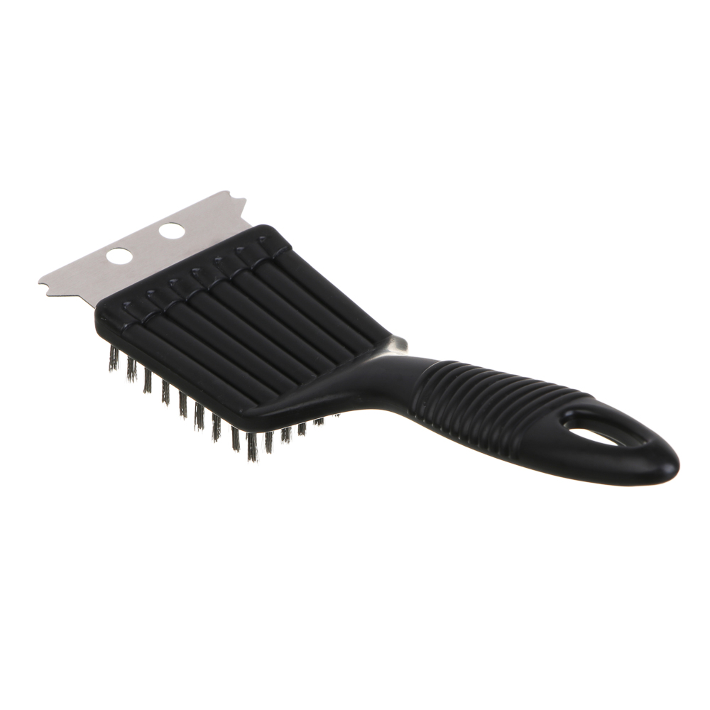 Щетка для чистки мангала с скребком тм GRILLBOOM, 21х7см, арт.№ 101-011