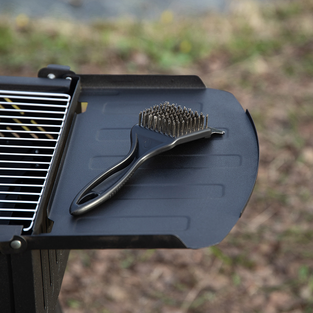 Щетка для чистки мангала с скребком тм GRILLBOOM, 21х7см, арт.№ 101-011