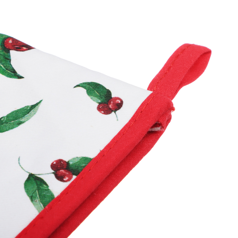 PROVANCE Винтер Прихватка-варежка, 100% хлопок, 18х28см, красный, арт.№ 492-169