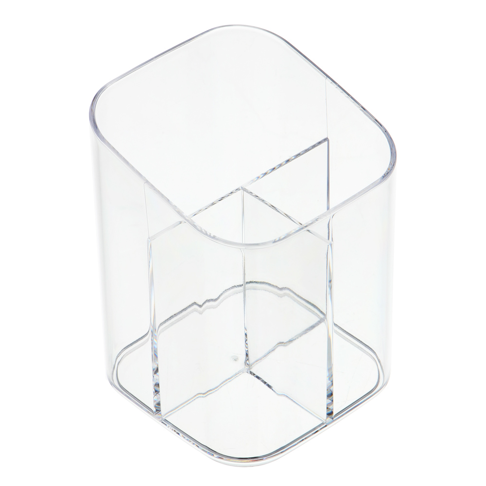 ЮНИLOOK Органайзер косметический, 8х8х11,5см, полистирол, арт.№ 357-262