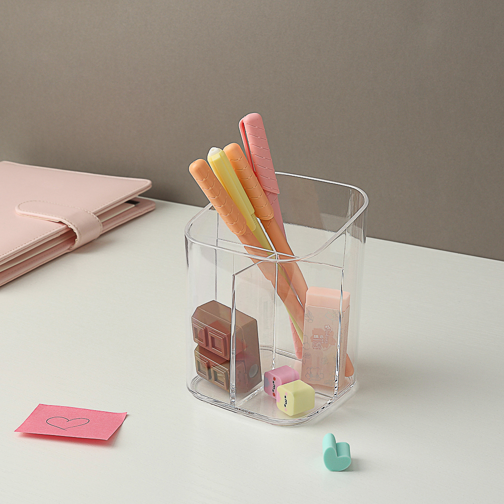 ЮНИLOOK Органайзер косметический, 8х8х11,5см, полистирол, арт.№ 357-262